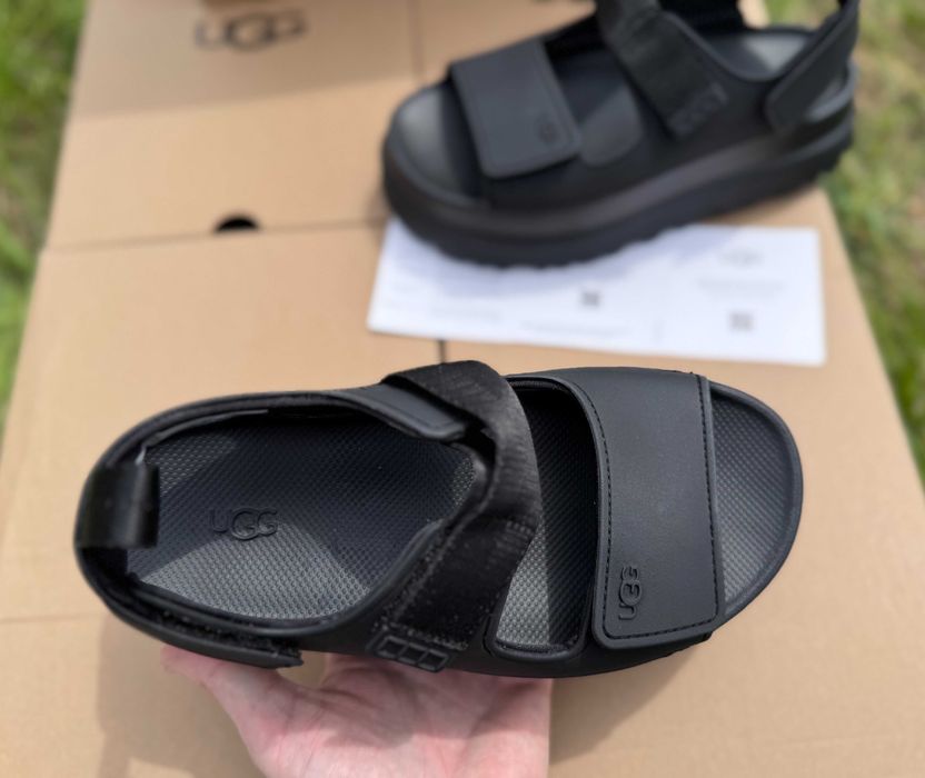Босоножки / Босоніжки UGG Goldenglow Sandals Black Оригінал / Угг Сандалі / Уггі / Угги /Уги