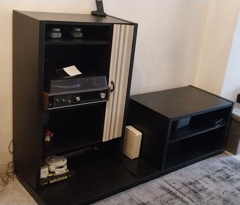 Móvel  sala preto