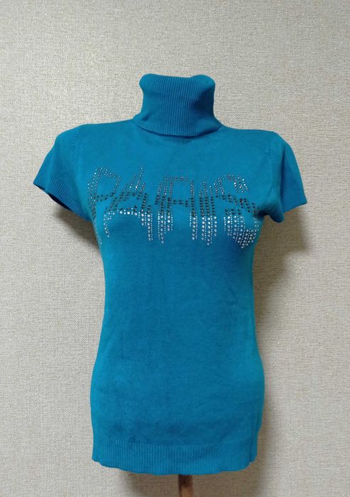 Джемпер теплый короткий рукав