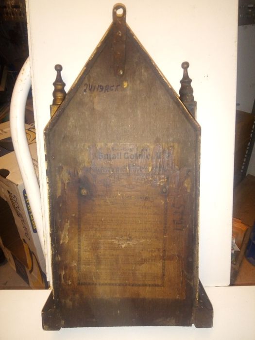 antigo relógio de capela WATERBURY small Gothik V. P.-á trabalhar