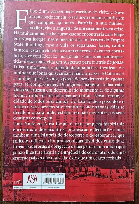 Livro: Uma Noite em Nova Iorque