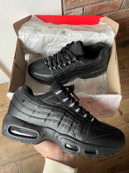 Мужские кроссовки Nike Air Max 95 "Black 0672v" Размеры 41-45