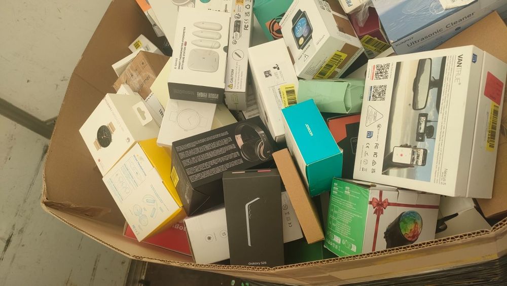 Palety Amazon Lodz LCJ4 mix zwrot utylizacja