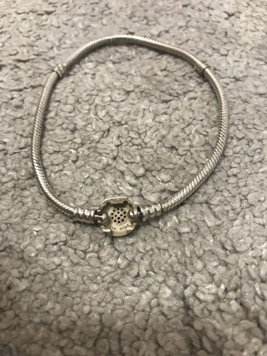 Пандора Pandora браслет срібний з золотом з США