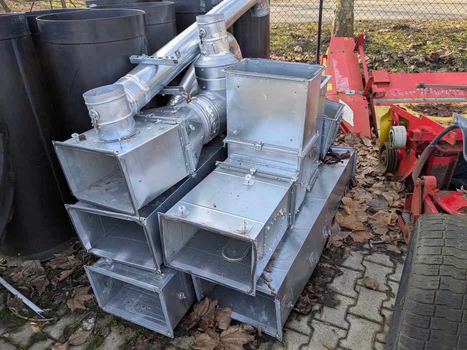 Rury kształtki wentylacyjne metalowe