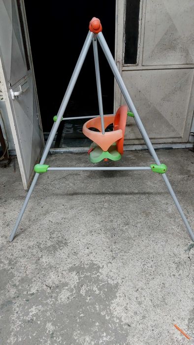 Baloiço metal de criança-  smoby- baby swing