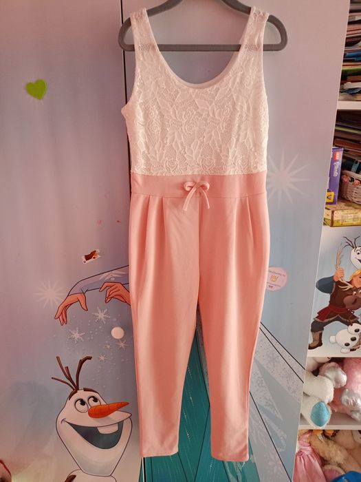 Kombinezon dla dziewczynki letni elegancki