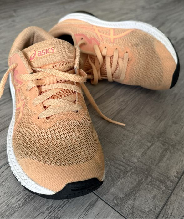 Кросівки Asics літо сітка персикові