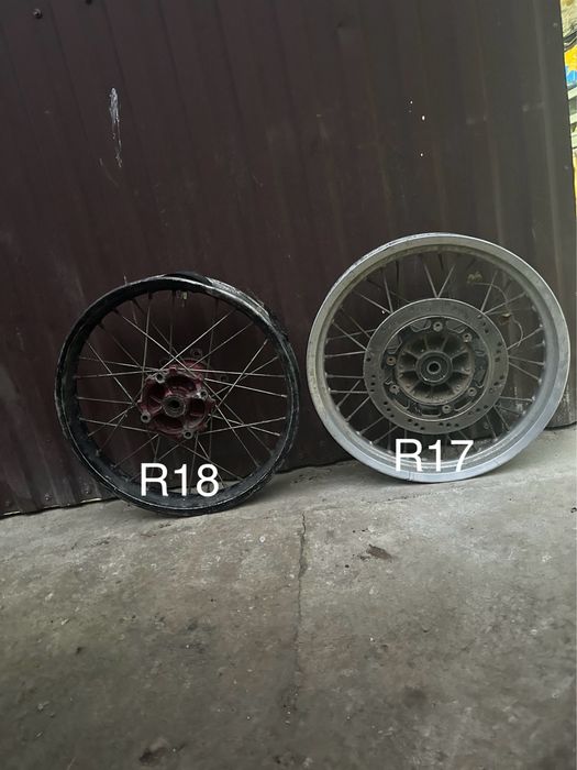 Кросові колеса R21, R19, R18, R17, R16.