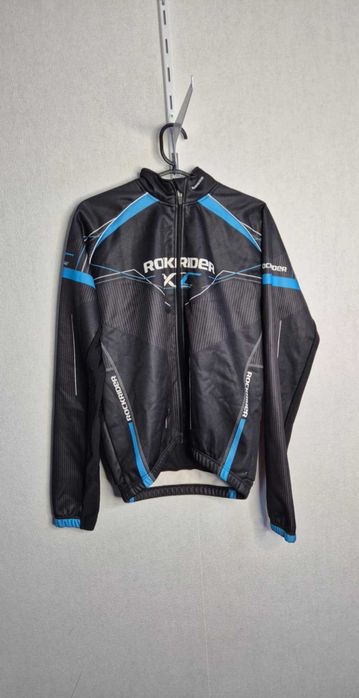 Rockrider XC – bluza kolarska Decathlon L czarno-niebieska
