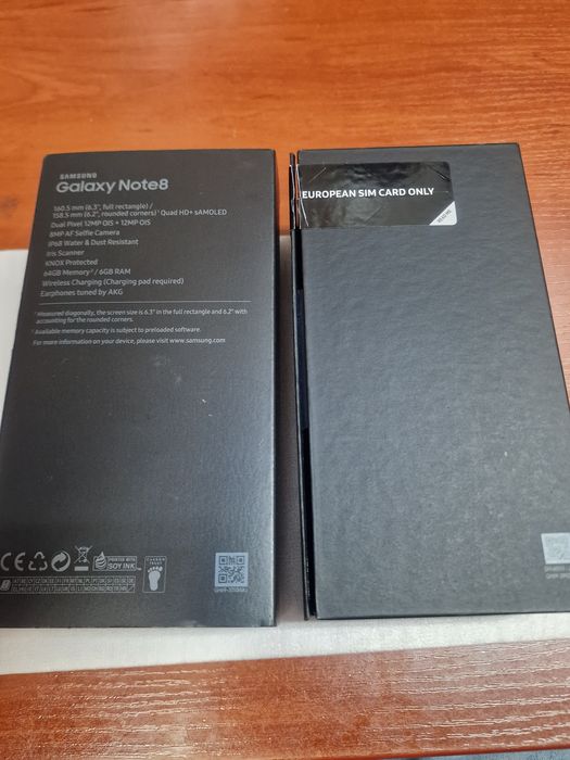 Uzywany Samsung Galaxy Note 8 SM-N950F  6/64gb + oryg pudelko
