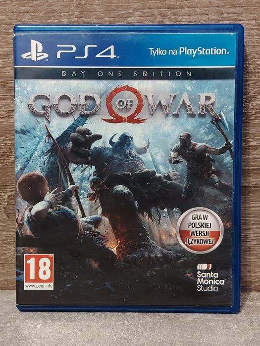 God of War 4 PS4 okładka polska