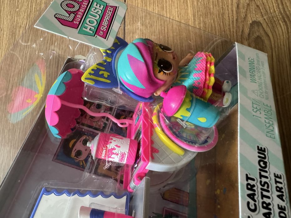 LOL Surprise House of surprise Art Cart Клякса