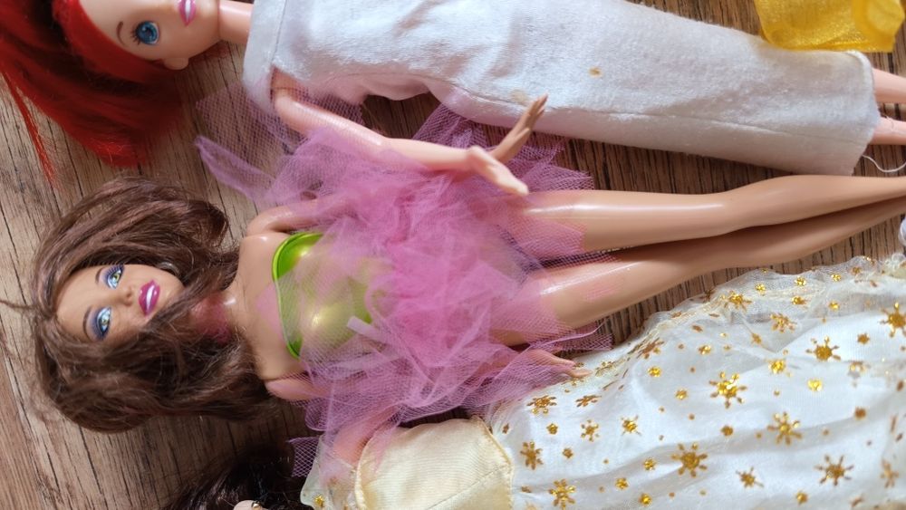 Lalki Barbie 4 sztuki