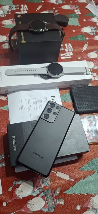 Pack Samsung S21 Ultra/Xiaomi Watch 2 e Huawey GT 2
