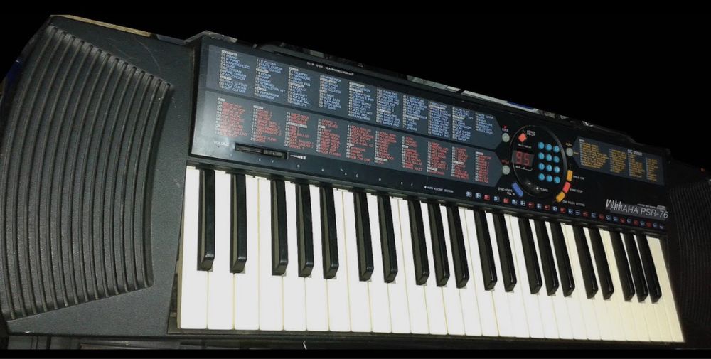 Yamaha:PSR-76 ;PSR-78+навушники