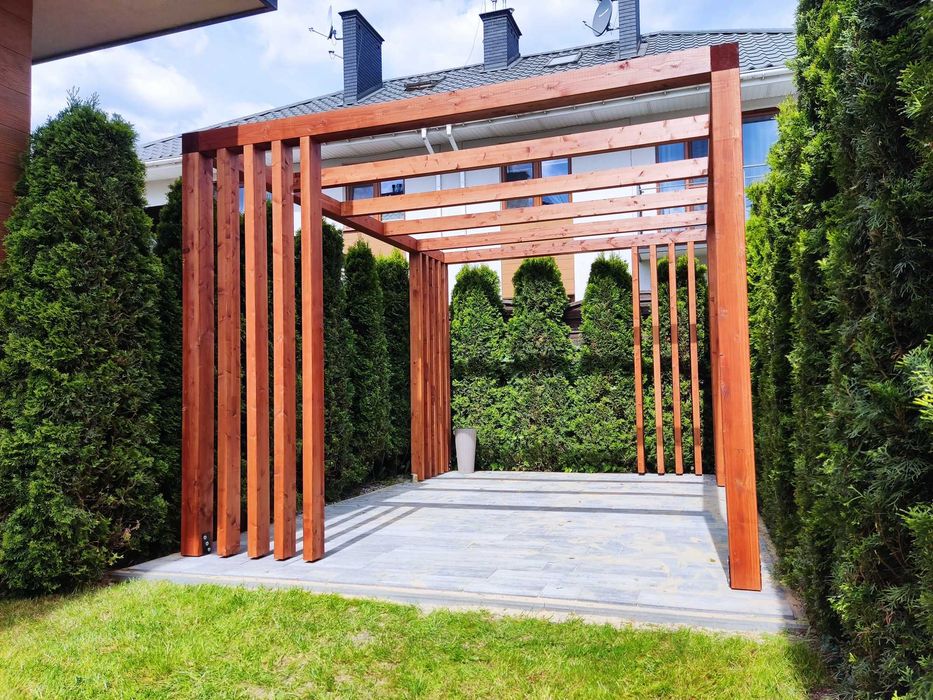 zadaszenie tarasu, balkonu | pergola | altana | premium | zabudowa z drewna na wymiar | terminowo | poliwęglan | pergola | altanka | ścianki | osłona