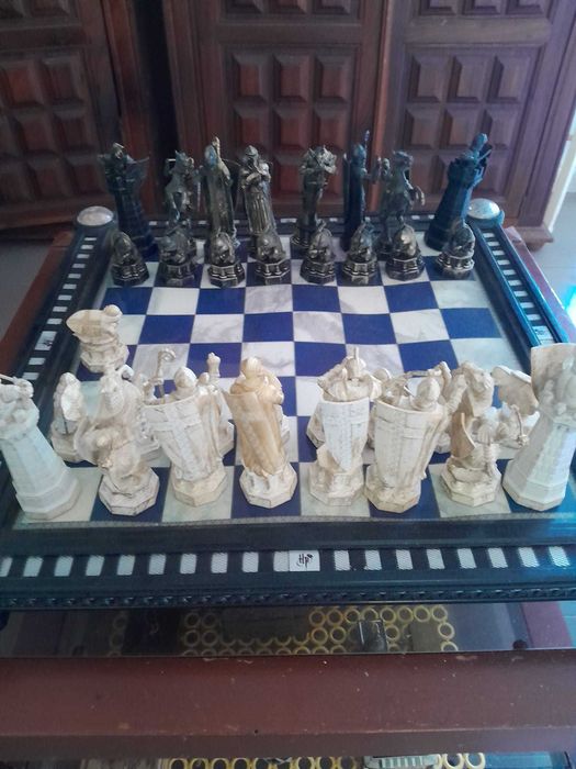 Conjunto Exclusivo de Xadrez Harry Potter