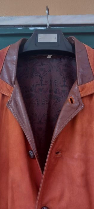 Blusão homem em pele