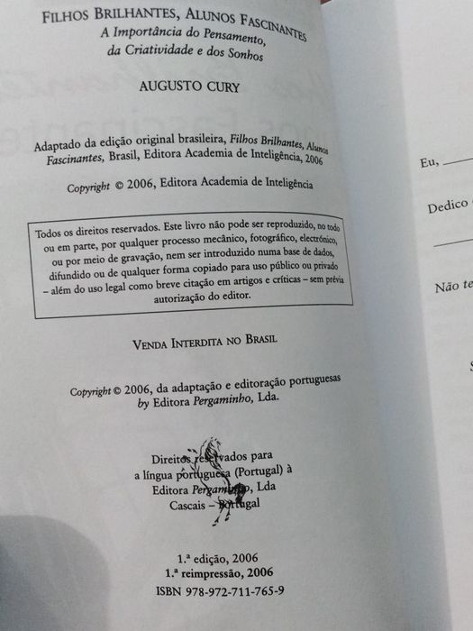 Filhos Brilhantes, Alunos Fascinantes