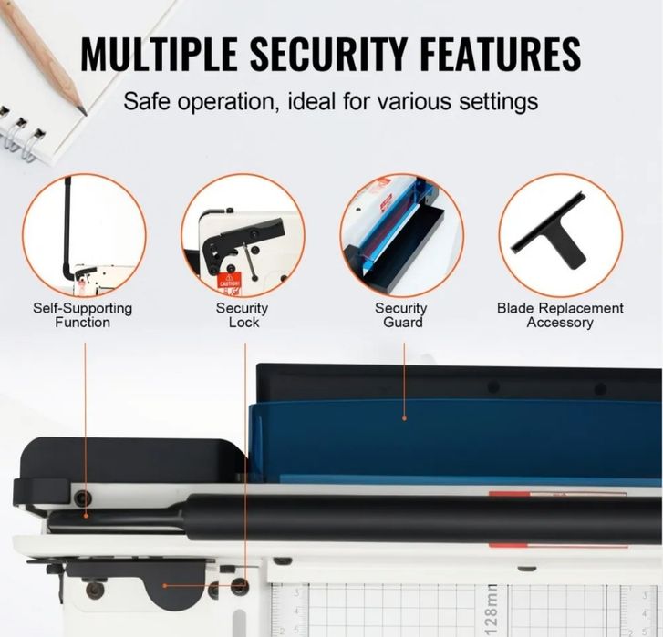Paper Cutter 12" A4 Guilhotina Cortadora de Papel