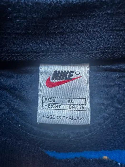 Vintage Nike Sweatshirt Center Swoosh Big Logo Boxy 90s S/M unisex - rare