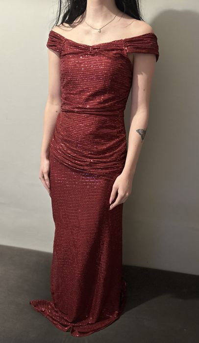 Sukienka wieczorowa z cekinami (inspirowana BabyBoo)