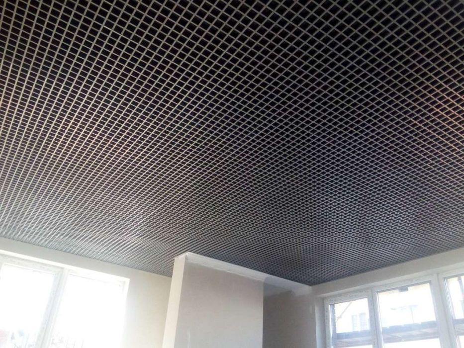 Грильято - Армстронг - Кубоподібна рейкова стеля