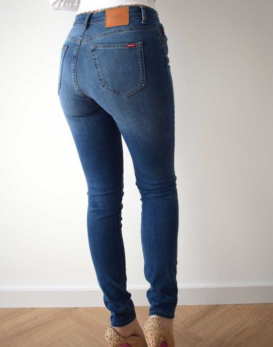 Big Star w29 l32 m spodnie jeansy skinny rurki wysoki stan