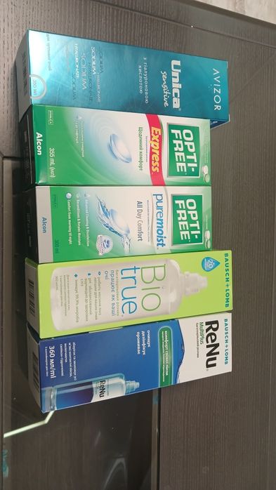 Розчини для контактних лінз Renu Biotrue Optifree