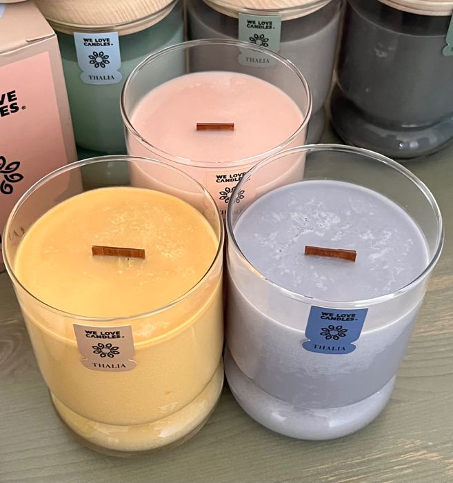 Свічка woodwick thalia нова соєвий віск
