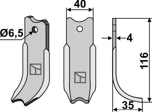Agria 2400 Kaufen : Messermitnehmer Original Agria für 2400, 3400, 5500
