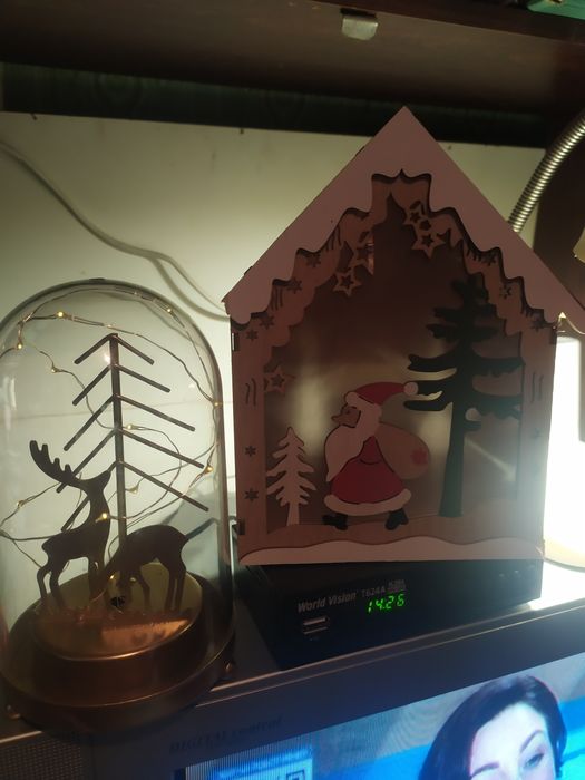 Новорічні світильники.