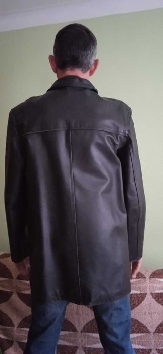 Куртка кожаная мужская