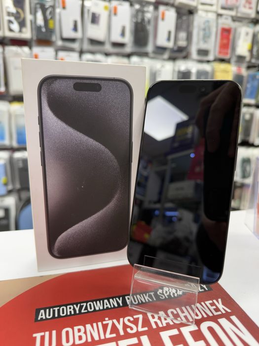 iPhone 15 Pro 128GB | Gwarancja | Stan idealny