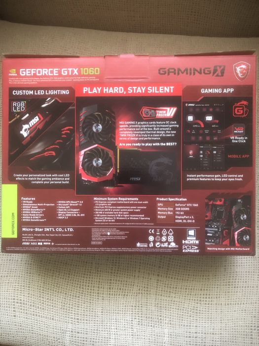 Kit Gaming – i5-8400 + GTX 1060 + 8GB