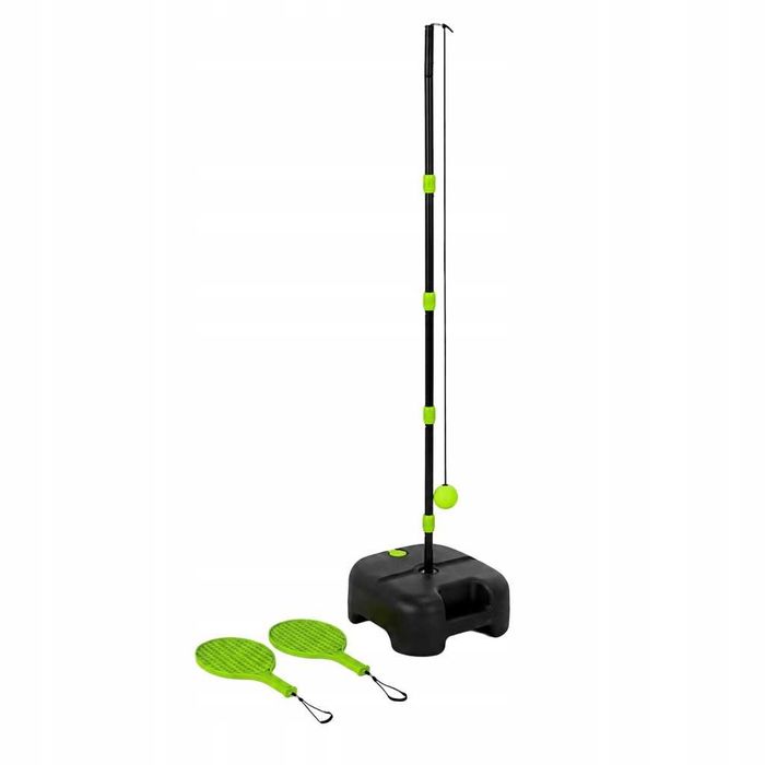 Zestaw Speedball do tenisa - drążek 165 cm, 2 paletki, piłka