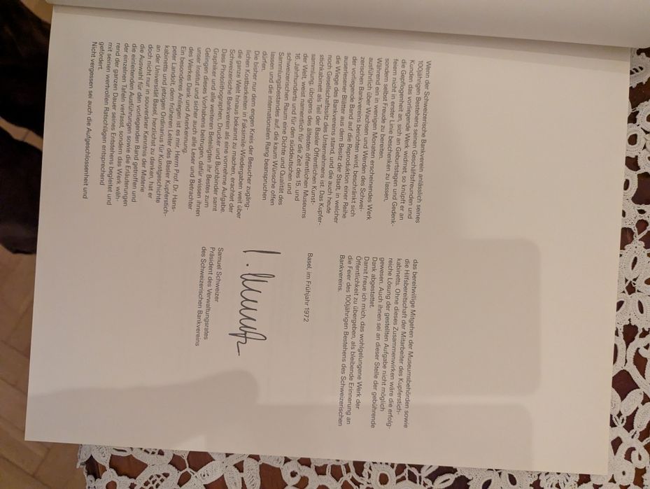 Luksusowe wydanie: Rysunki z Gabinetu Miedziorytów w Bazylei (1972)