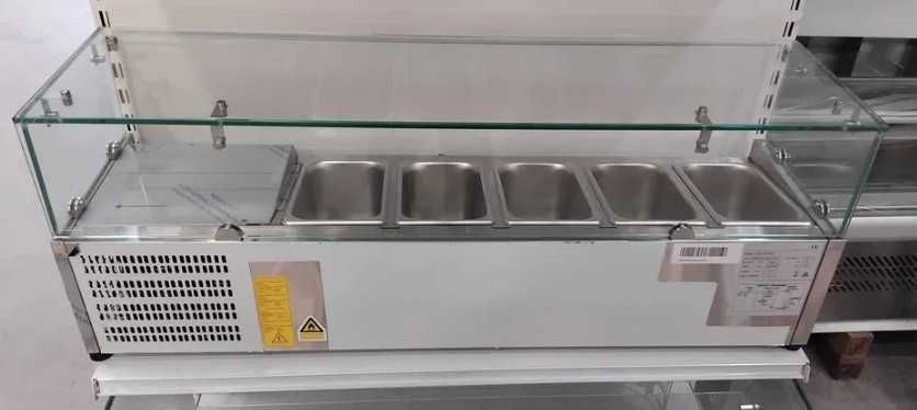 Vitrine de Bancada Para Ingredientes - 1.20mts - NOVA