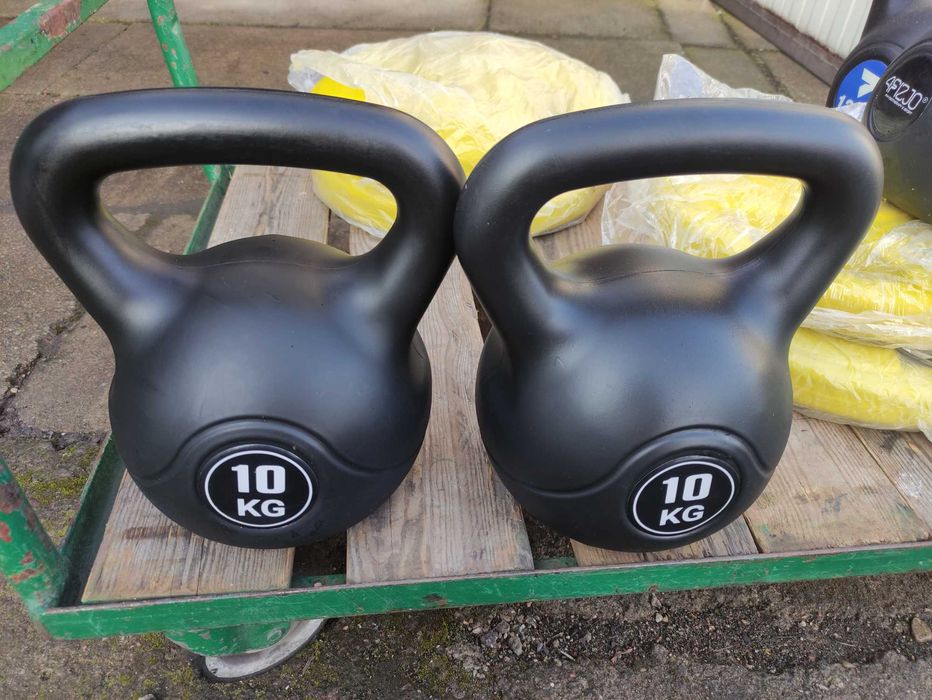 Kettlebell zestaw dwie sztuki  2x10kg 10kg