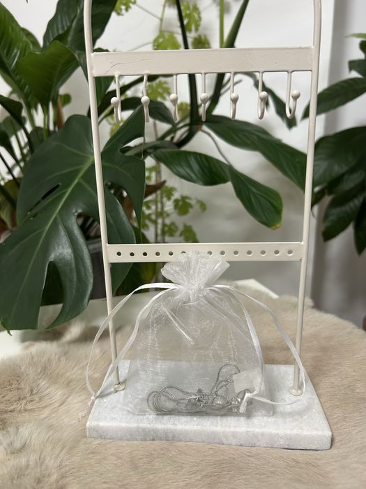 Naszyjnik kulki elegancki sylwester nowy rok praca impreza