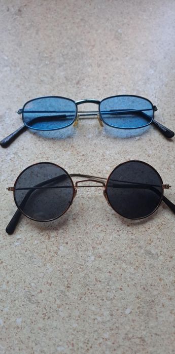 2 pary okularów Harry Poter i piękny niebieski