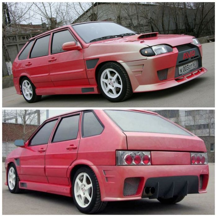 Бампер передний,задний для ВАЗ 2113  2114  2115,2113-14-15, ТЮНИНГ