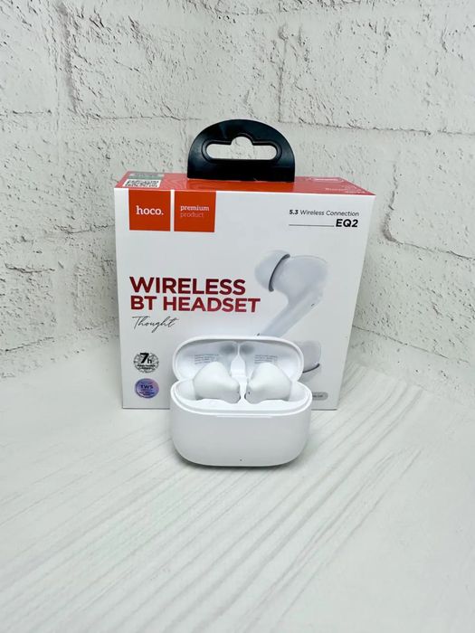 Наушники Hoco EQ2 Bluetooth 5.3 White беспроводные