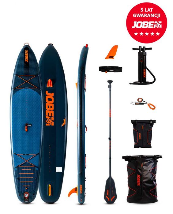 DESKA SUP JOBE DUNA ELITE 11.6 pompowana - burty z włókna węglowego