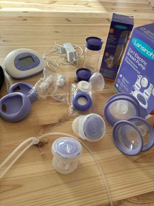 Lansinoh Podwójny laktator elektryczny na dwie piersi + akcesoria