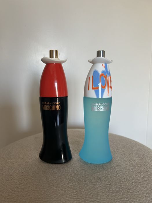 Moschino Cheap and Chic e I Love 100ml cada