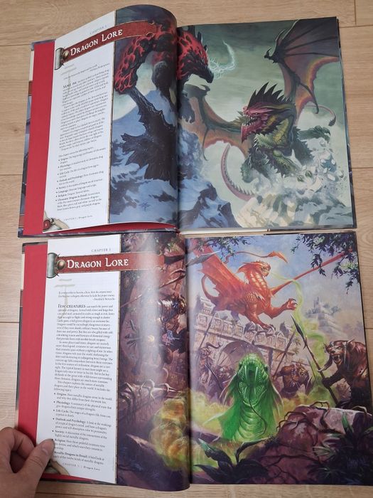 Dungeons and Dragons Draconomicon Metallic Dragons