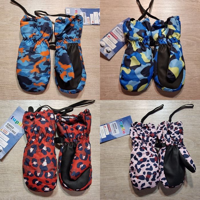 Дитячі рукавиці lupilu , варежки 2 , 3 , 4 розмір мембранні