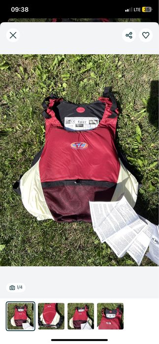 Kamizelka asekuracyjna kajak deska sup surfing